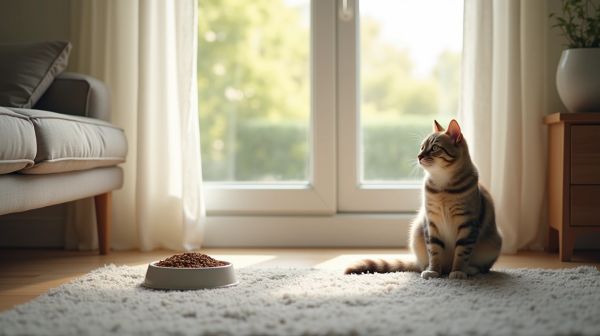 Pourquoi un distributeur de croquettes chat peut transformer son bien-être